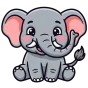 Tyke, the Lucky Tyke baby elephant